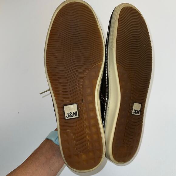Johnston & Murphy Upton Saddle Oxford Shoes Olive Nubuck Snuff Leather Size 10.5 main image 9